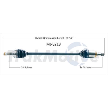Surtrack Axle Cv Axle Shaft, Mi-8218 MI-8218